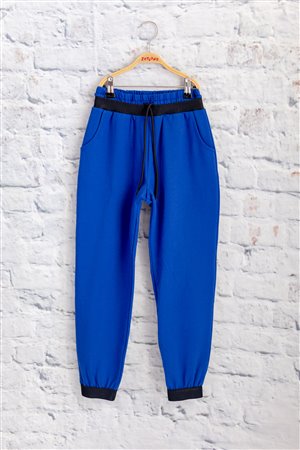 Unisex Kids’ Hooded Plush Jacket with Piping Detail