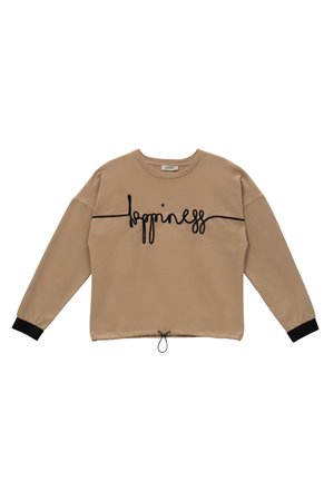 Girls’ Embroidered Sweatshirt