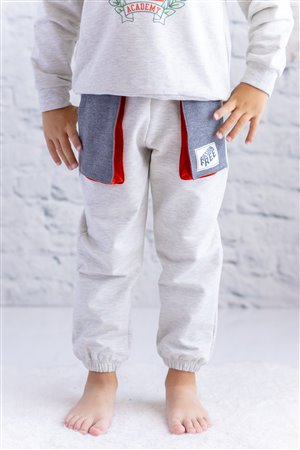 Baby Boy Sweatpants with Pocket Detail