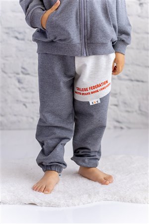 Baby Boy Embroidered Sweatpants