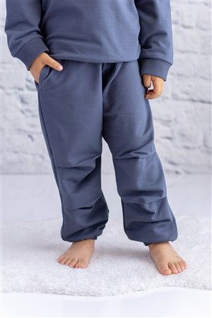 Baby Boy Pleated Detail Sweatpants