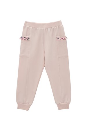 Baby Girl Ruffle Pocket Sweatpants