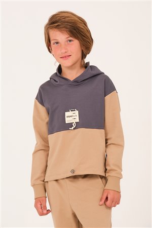 Unisex Kids’ Sweatshirt with Accessory & Garni Detail (Ages 8–15 Years)