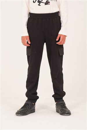 Unisex Kids’ Sweatpants with Pocket Detail (Ages 8–15 Years)