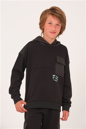 Unisex Kids’ Hooded Sweatshirt (Ages 8–15 Years)