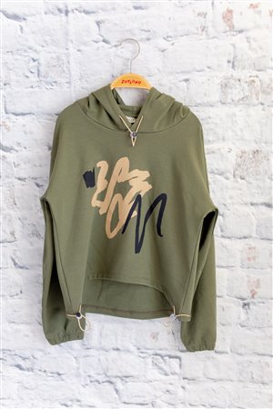 Unisex Kids’ Printed Hooded Sweatshirt