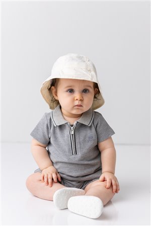 Baby Boy Polo Shirt And Shorts Two-Piece Set