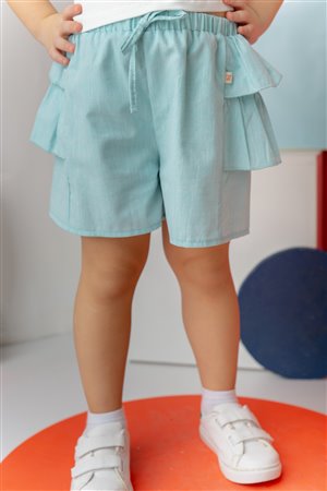 Girl'S Layered Short Skirt