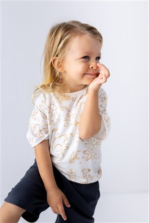 Boy's Animal Pattern T-Shirt