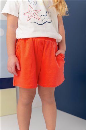 Girls' Cotton Short Shorts