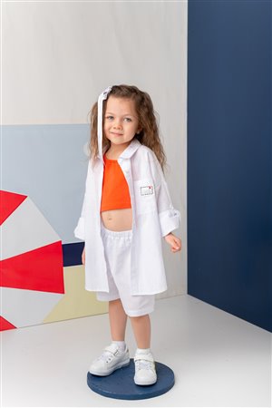 Girls' Shirt And Shorts Set