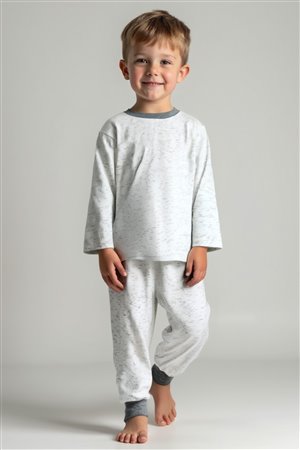 Unisex Kids' Patterned Pajama Set