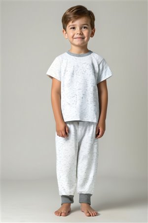 Unisex Kids' Speckled Pajama Set