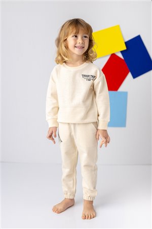 Boys' Embroidered Tracksuit Set