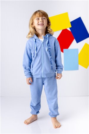 Boys' Zipped Tracksuit Set
