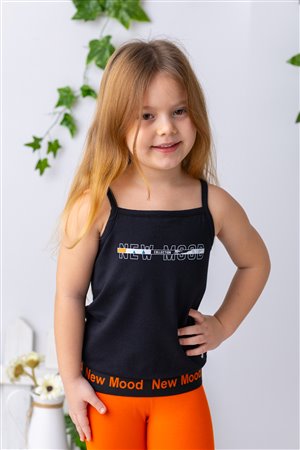 Girl'S Summer Printed Sleeveless Tank Top