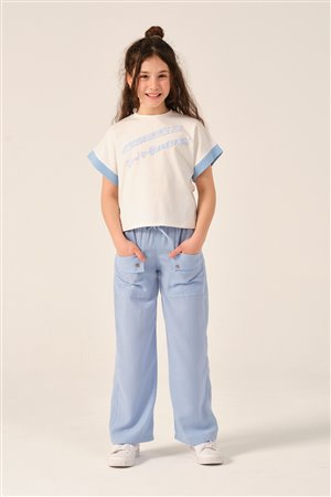 T-Shirt With Young Girl Print