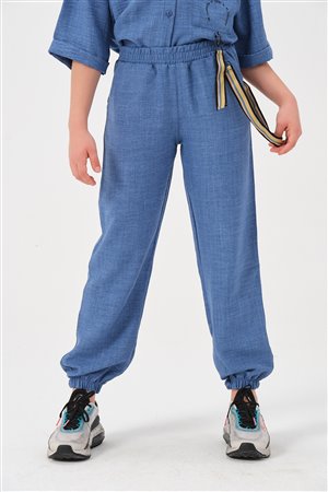 Young Girl'S Accessory Detailed Pants